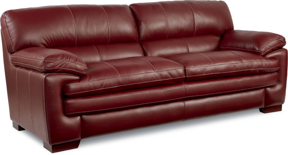 lazy boy dexter leather sofa
